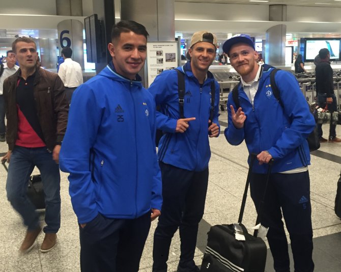 Dinamo Kiev İstanbul'a geldi