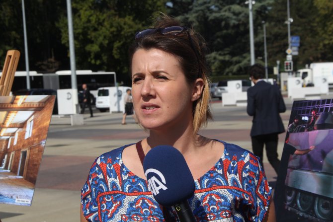 AA'nın BM Cenevre Ofisi önündeki sergisi sürüyor