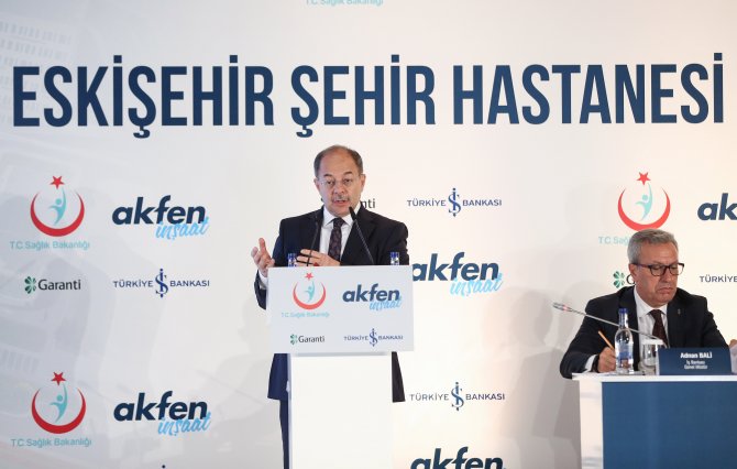 Eskişehir Şehir Hastanesi finansmanı imza töreni