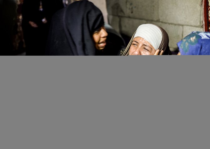 İsrail'in öldürdüğü Filistinli çocuğun cenaze töreni