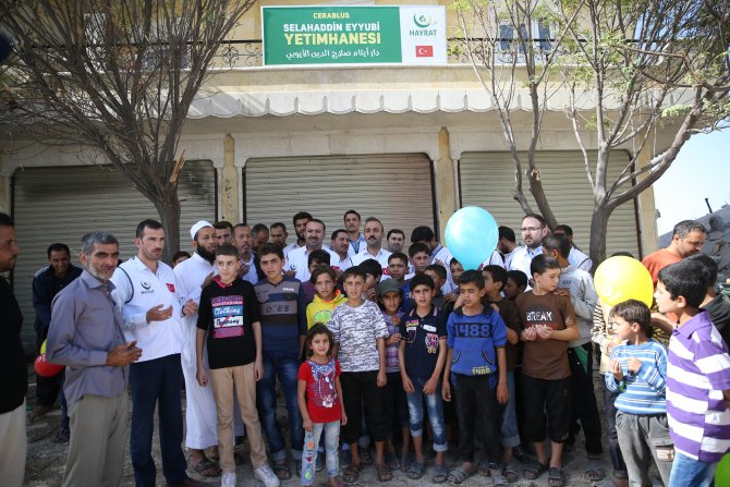 Cerablus'ta Selahaddin Eyyubi Yetimhanesi açıldı