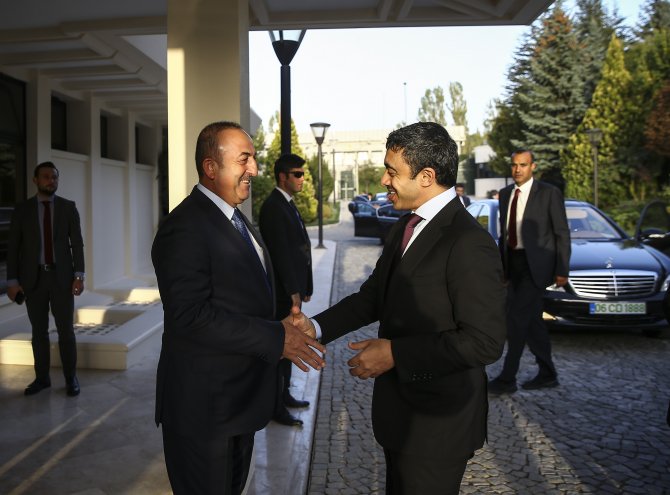 Çavuşoğlu-Al Nahyan ortak basın toplantısı