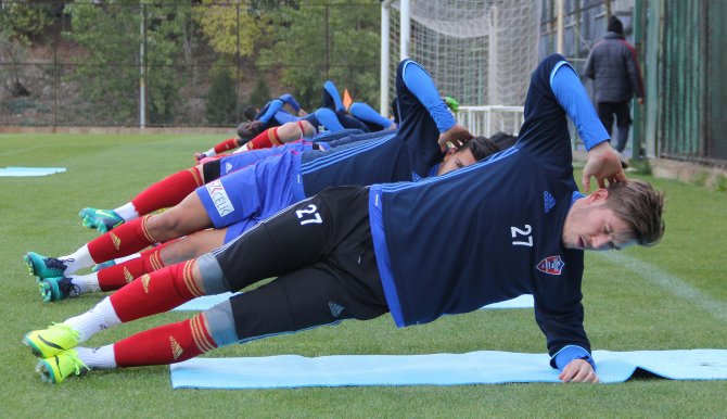 Kardemir Karabükspor'da, Medipol Başakşehir maçı hazırlıkları