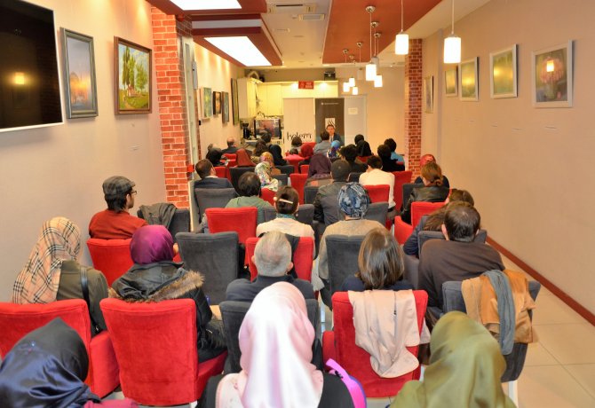 Yazar Necip Tosun, gençlerle buluştu