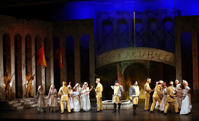 Carmen operası, ANTDOB'da sahnelendi