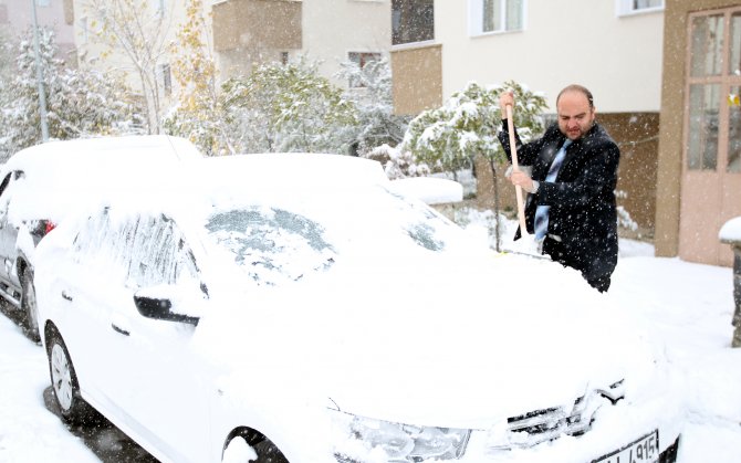 Doğu Anadolu'daki kar yağışı