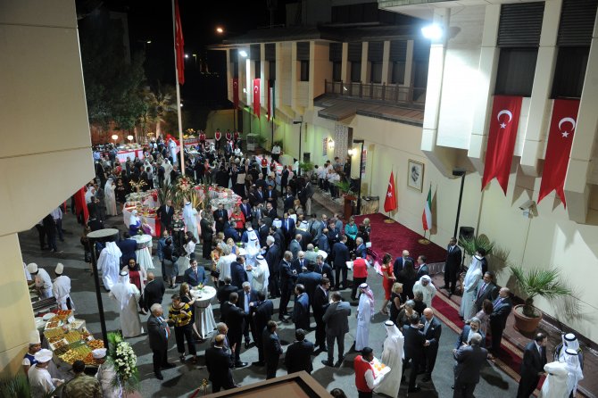 Kuveyt'te Cumhuriyet Bayramı resepsiyonu