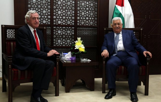 Fransa'nın Barış Süreci Özel Temsilcisi Vimont, Ramallah'ta