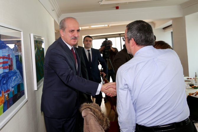 Başbakan Yardımcısı Kurtulmuş, yabancı basınla buluştu