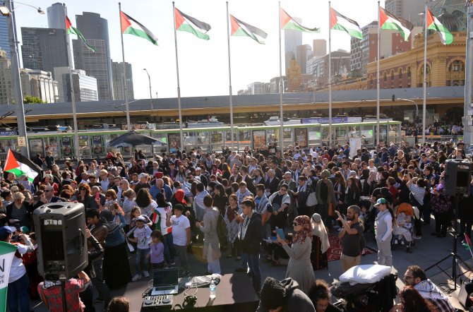 Avustralya'da Filistin Milli Günü kutlamaları