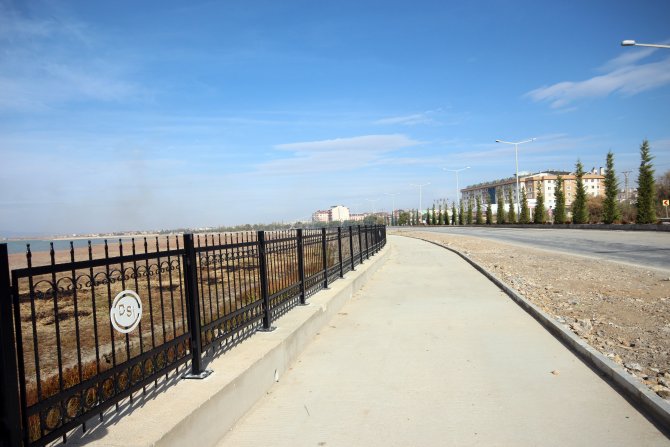 Beyşehir Gölü'nde kıyı iyileştirme çalışmaları