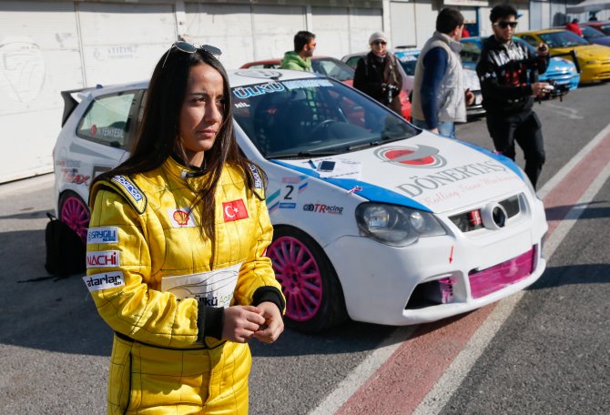 Kadın pilotun şampiyonluk hayali