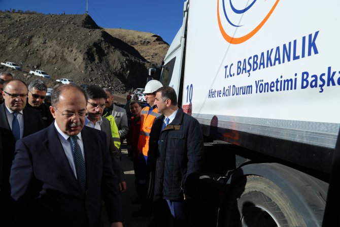 Bakan Akdağ, Siirt'teki maden faciası bölgesinde