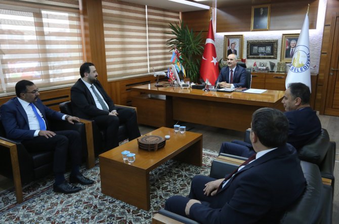 Kent Konseyi üyeleri, başkan Aydın'ı ziyaret etti