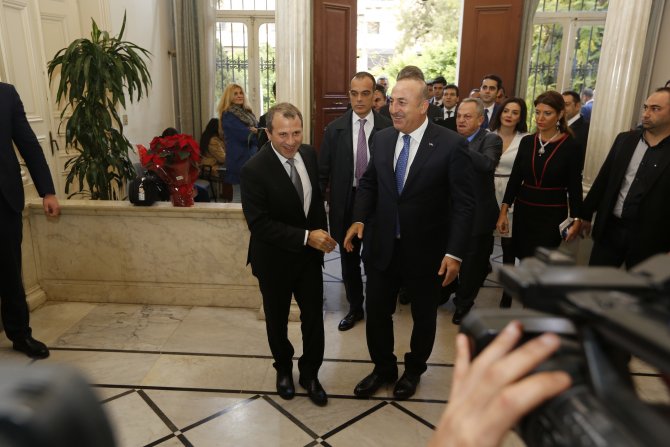 Çavuşoğlu-Basil ortak basın toplantısı