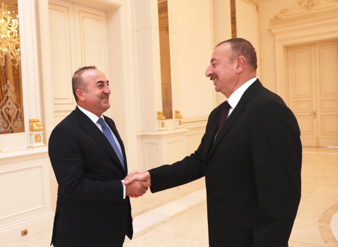Dışişleri Bakanı Çavuşoğlu Azerbaycan'da