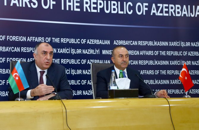 Dışişleri Bakanı Çavuşoğlu Azerbaycan'da