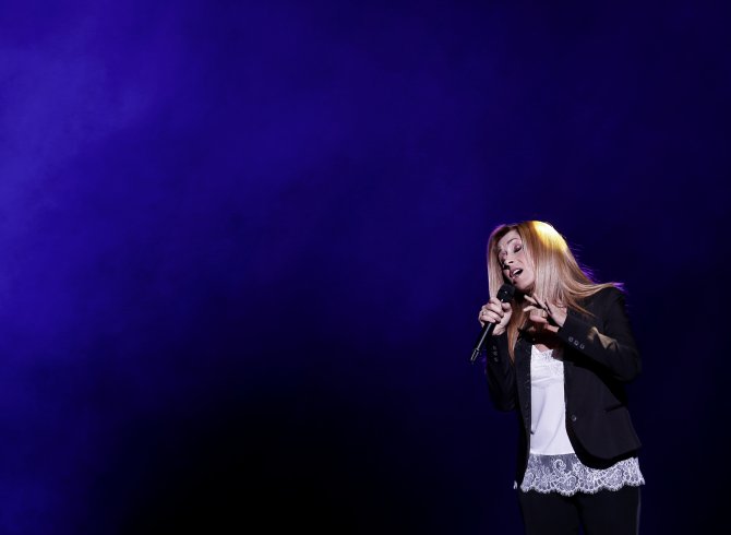 Lara Fabian İstanbul'da konser verdi