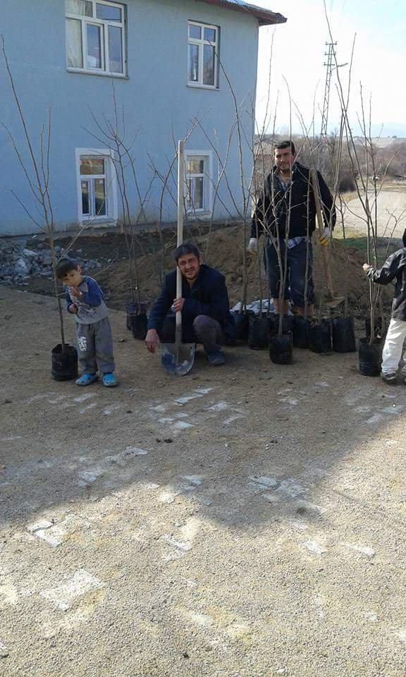 Bozkır'da "Bozdam Mahallesi'nde Bir Dikili Ağacın Olsun" Kampanyası