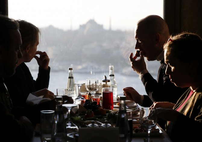 Gurmeler, İstanbul'a hayran kaldı