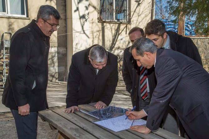 Tuncer Kaplan mesire alanında inceleme yaptı