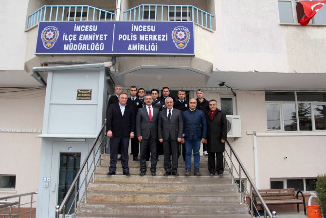 İncesu Emniyet Müdürlüğüne moral ziyareti