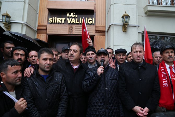 Siirt'te "Teröre karşı tek yürek ve tek ses yürüyüşü"