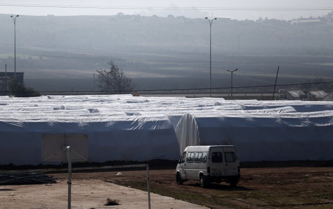 Reyhanlı'da bin kişilik çadır kent hazır