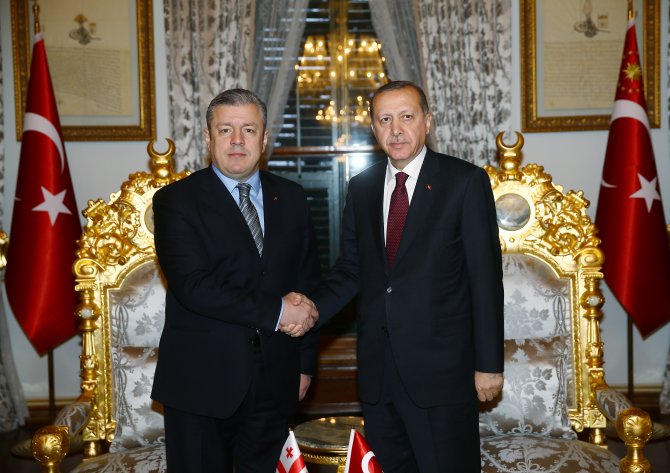 Cumhurbaşkanı Erdoğan'ın kabulü