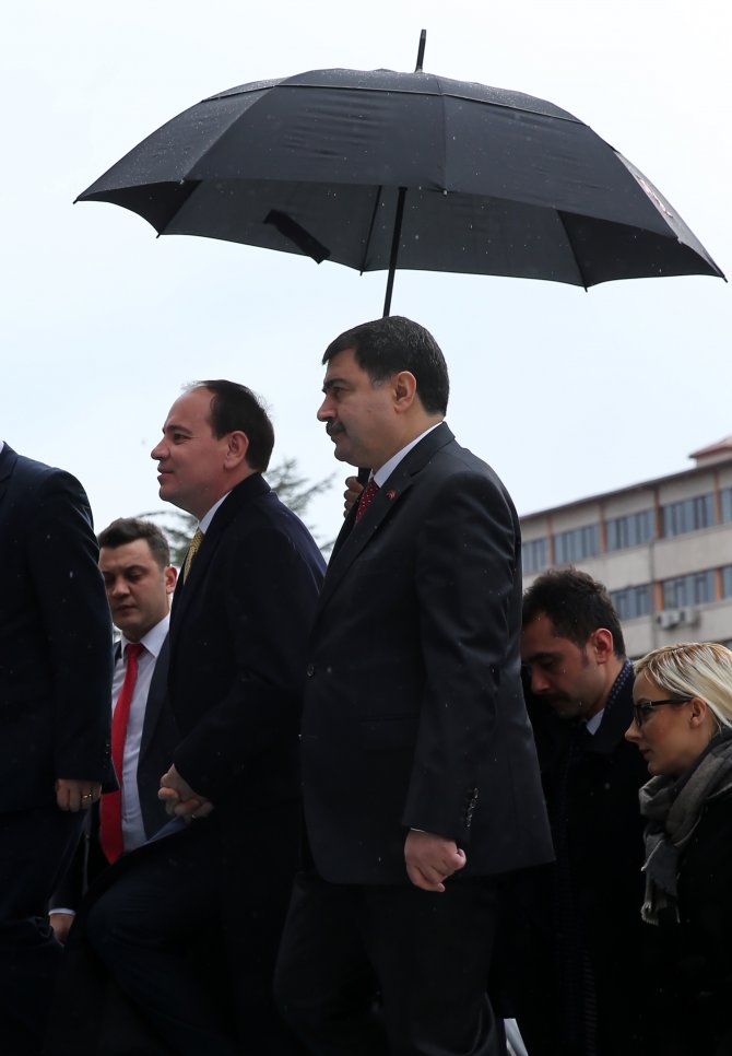 Arnavutluk Cumhurbaşkanı Nishani İstanbul'da