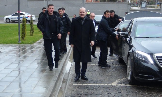 İçişleri Bakanı Soylu Siirt'te