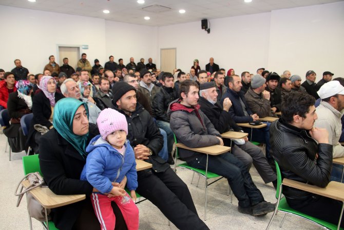 Mantar yetiştiriciliği ve sürü yönetimi kursları için kura çekildi