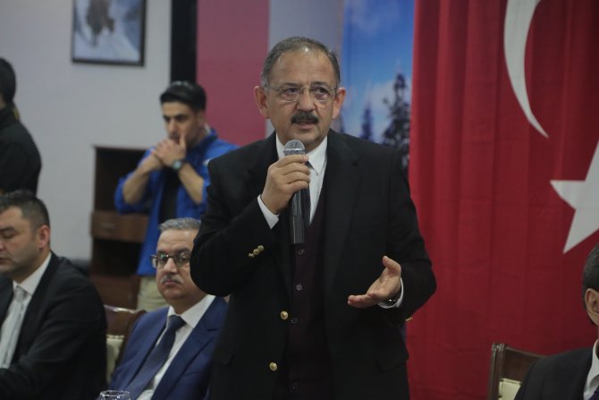 Çevre ve Şehircilik Bakanı Özhaseki Silopi'de