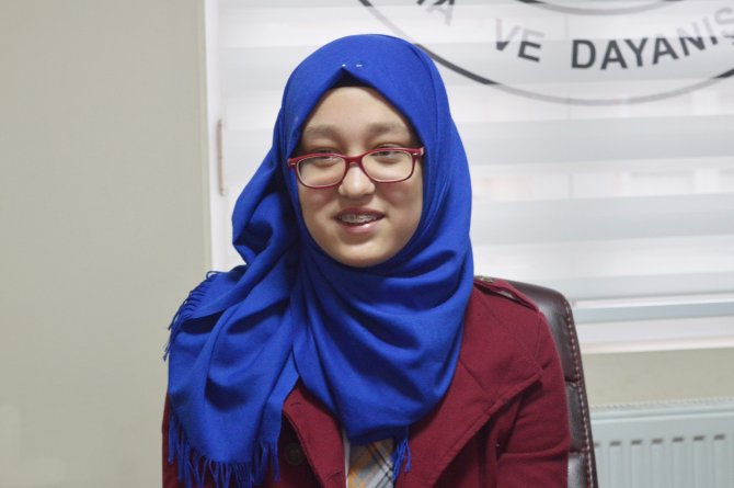 TEOG birincisine altın ödülü