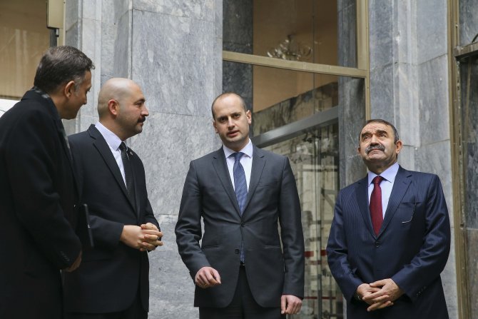 TBMM Başkanvekili Aydın'ın kabulü