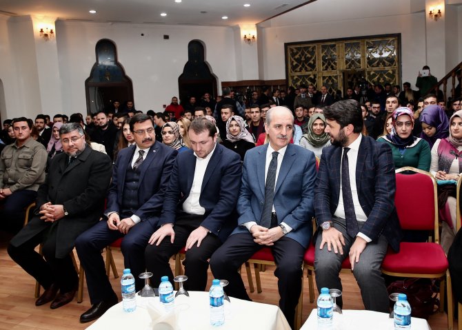 Başbakan Yardımcısı Kurtulmuş gençlere hitap etti