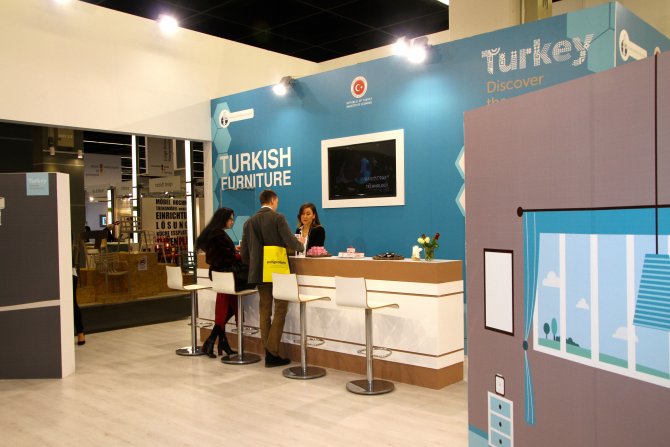 IMM Köln Uluslararası Mobilya Fuarı açıldı