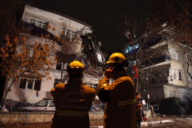 Ankara'daki doğalgaz patlaması