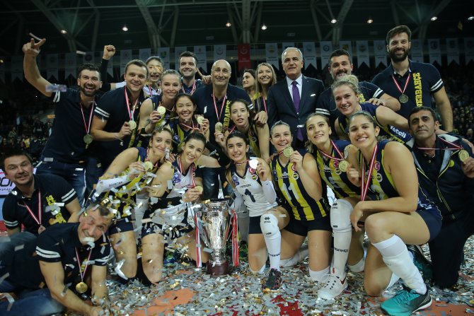 Fenerbahçe, kupasını aldı