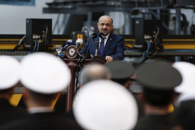 İlk milli fırkateynin yapımına başlandı