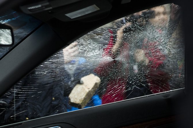 Washington'daki Trump karşıtı gösteriler