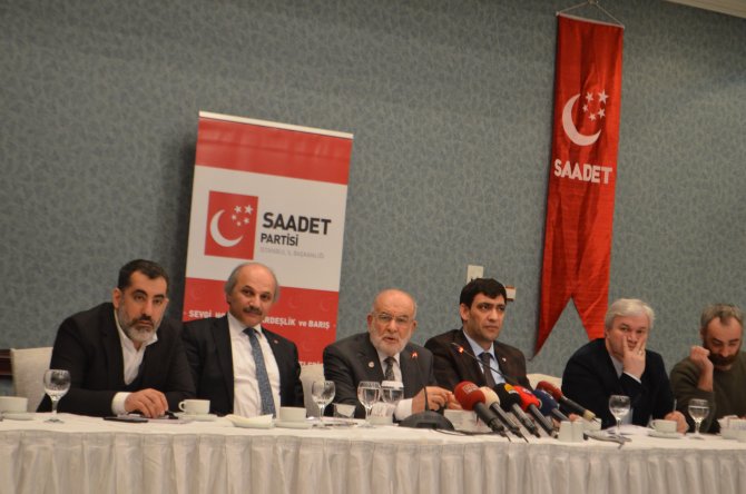 Saadet Partisi Genel Başkanı Karamollaoğlu: