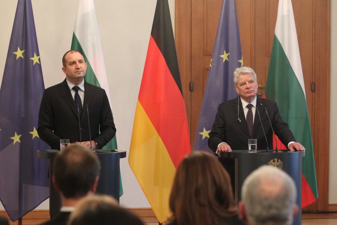 Gauck-Rudev görüşmesi