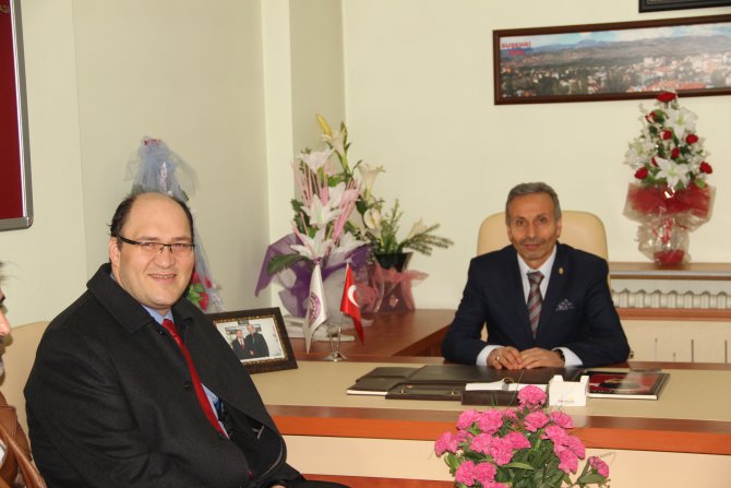 Kaymakam Uzunoğlu'nun Oda ziyareti