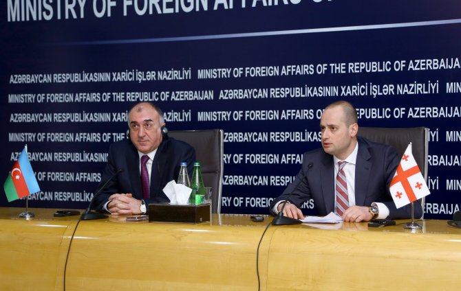 Gürcistan Dışişleri Bakanı Janelidze Azerbaycan'da