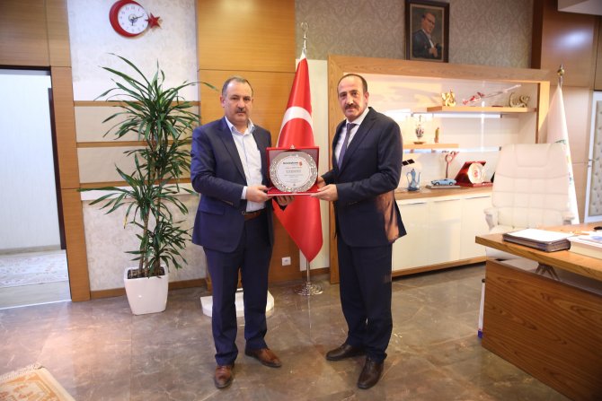 GÜDEF Başkanı Arslan'dan Duruay'a ziyaret