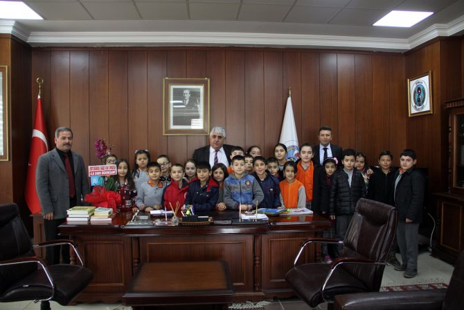 Başkan Şimşek’e teşekkür ziyareti