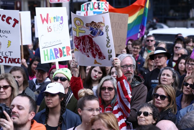 ABD'deki Trump karşıtı "Başkanlık Günü" eylemleri
