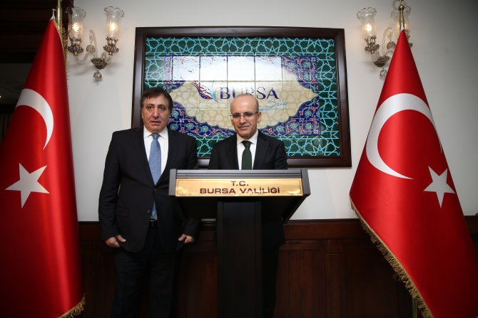Başbakan Yardımcısı Şimşek Bursa'da: