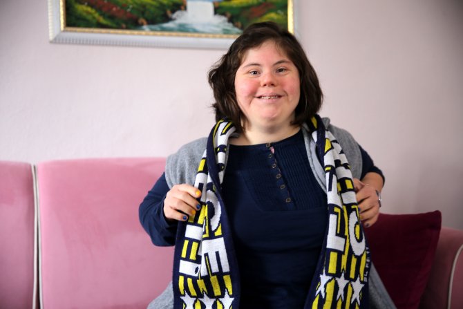 Down sendromlu Serap'a Fenerbahçe sürprizi